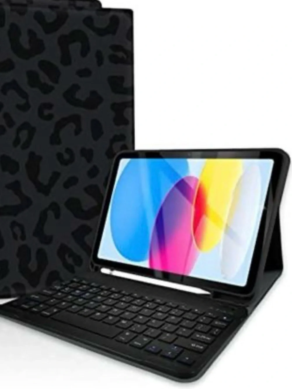 Perfekt Case Keyboard For iPad 11 Gen 11th (A16) 11 In. 2025 iPad 10th, Leopard